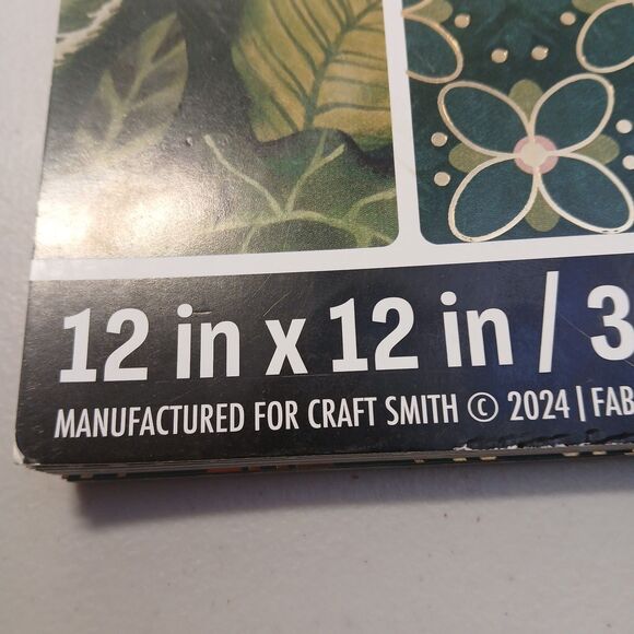 Eucalyptus Weave by Craft Smith 12 X 12 Paper pad~48 pages NEW - Picture 5 of 10